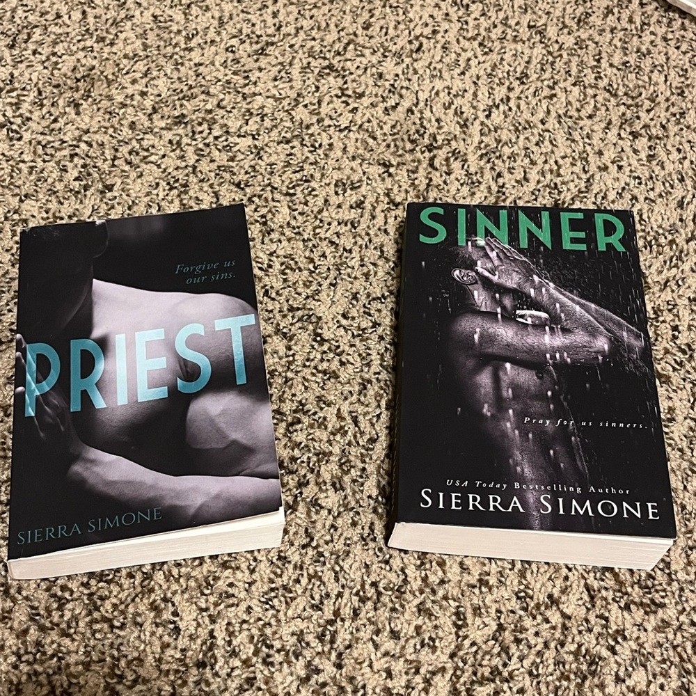 Priest & Sinner Books By Sierra Simone